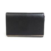 Pre-owned Leather wallets Prada Vintage , Black , Dames