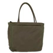 Pre-owned Nylon prada-bags Prada Vintage , Green , Dames