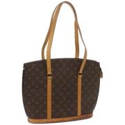 Pre-owned Canvas louis-vuitton-bags Louis Vuitton Vintage , Brown , Da...