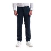 Riviera Chino Broek Roy Roger's , Blue , Heren