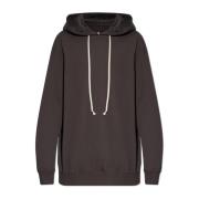 Hoodie Sweatshirt Rick Owens , Brown , Heren