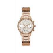 Roze Dames Roestvrij Stalen Horloge Guess , Pink , Dames