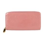 Pre-owned Canvas wallets Louis Vuitton Vintage , Pink , Dames