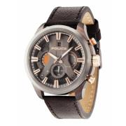 Roestvrijstalen Quartz Herenhorloge Grijs Police , Gray , Heren