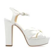 Plateau Sandalen 'Heloise' Jimmy Choo , White , Dames