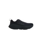 Zwarte lage sneakers met reflecterende details Hoka One One , Black , ...