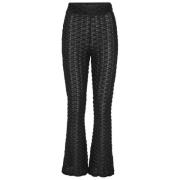 Zwarte Bubble Wrap Slim Broek Henrik Vibskov , Black , Dames