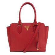 Pre-owned Fabric prada-bags Prada Vintage , Red , Dames