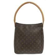 Pre-owned Canvas louis-vuitton-bags Louis Vuitton Vintage , Brown , Da...