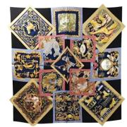 Pre-owned Silk scarves Salvatore Ferragamo Pre-owned , Multicolor , Da...