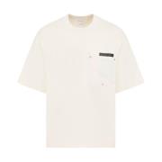 Leren Zak T-shirt Bottega Veneta , Beige , Heren