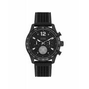 Roestvrij Staal Quartz Herenhorloge Guess , Black , Heren