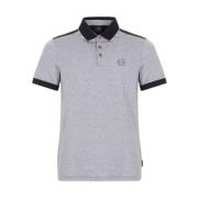 Korte Mouw Polo Shirt Katoen Collectie Armani Exchange , Gray , Heren