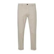 Beige Chino Broek Regular Fit Stretch Liu Jo , Beige , Heren