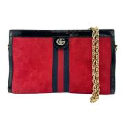 Pre-owned Leather shoulder-bags Gucci Vintage , Multicolor , Dames