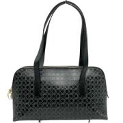 Pre-owned Fabric handbags Salvatore Ferragamo Pre-owned , Black , Dame...