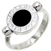 Pre-owned White Gold rings Bvlgari Vintage , Gray , Dames