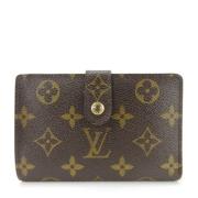 Pre-owned Canvas wallets Louis Vuitton Vintage , Brown , Dames