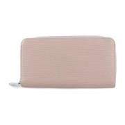 Pre-owned Leather wallets Louis Vuitton Vintage , Pink , Dames