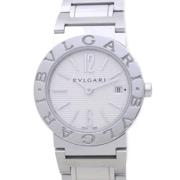 Pre-owned Stainless Steel watches Bvlgari Vintage , Gray , Dames