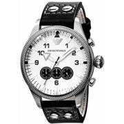 RVS Herenhorloge Zilverkleur Emporio Armani , Gray , Heren