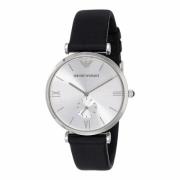 Roestvrij Stalen Quartz Herenhorloge Emporio Armani , Gray , Heren