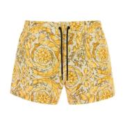 Stijlvolle bedrukte zwembroek Versace , Yellow , Heren