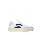 Sneakers van gerecycled leer met kurken binnenzool Fessura , White , H...