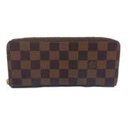 Pre-owned Canvas wallets Louis Vuitton Vintage , Brown , Dames