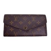 Pre-owned Canvas wallets Louis Vuitton Vintage , Brown , Dames