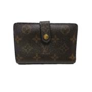 Pre-owned Canvas wallets Louis Vuitton Vintage , Brown , Dames