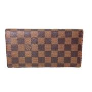 Pre-owned Canvas wallets Louis Vuitton Vintage , Brown , Dames