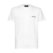 Heren T-shirts & Polos Collectie Dsquared2 , White , Heren