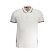 Witte Katoenen Polo Shirt met Korte Mouwen Cavalli Class , White , Her...