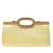 Pre-owned Leather louis-vuitton-bags Louis Vuitton Vintage , Yellow , ...