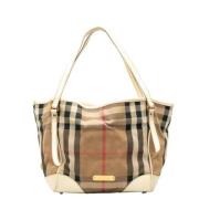 Pre-owned Canvas totes Burberry Vintage , Brown , Dames