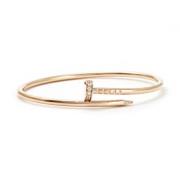 Pre-owned Rose Gold bracelets Cartier Vintage , Pink , Dames