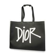 Pre-owned Leather dior-bags Dior Vintage , Black , Dames