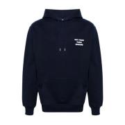 Navy Sweatshirt Aw24 Drole de Monsieur , Blue , Heren