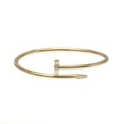 Pre-owned Rose Gold bracelets Cartier Vintage , Yellow , Dames