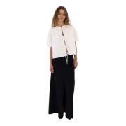 Stijlvolle Tie Shirt Designers Remix , White , Dames