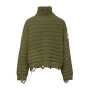 Stijlvolle Sweaters Collectie MM6 Maison Margiela , Green , Heren