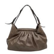 Pre-owned Leather shoulder-bags Fendi Vintage , Brown , Dames