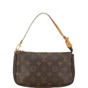 Pre-owned Canvas louis-vuitton-bags Louis Vuitton Vintage , Brown , Da...