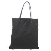 Pre-owned Leather totes Fendi Vintage , Black , Dames