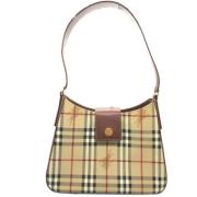 Pre-owned Plastic totes Burberry Vintage , Beige , Dames