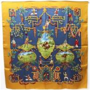 Pre-owned Silk scarves Salvatore Ferragamo Pre-owned , Multicolor , Da...