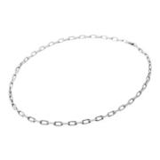 Pre-owned White Gold necklaces Cartier Vintage , Gray , Dames