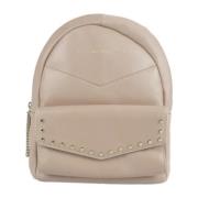 Pre-owned Leather backpacks Jimmy Choo Pre-owned , Beige , Dames