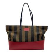 Pre-owned Canvas shoulder-bags Fendi Vintage , Multicolor , Dames